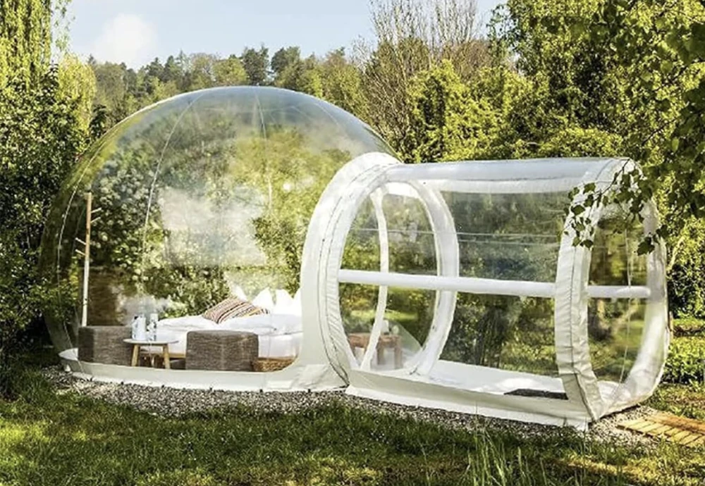 lawn bubble tent